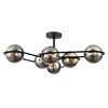 Миниатюра фото потолочная люстра lumion camilie 8060/6c черный | 220svet.ru