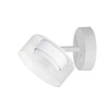 Миниатюра фото спот с выключателем на корпусе arte lamp alius a8042ap-1wh | 220svet.ru