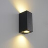 Миниатюра фото уличный настенный светильник crystal lux clt 528w2 bl | 220svet.ru