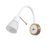 Миниатюра фото бра arte lamp lettura a7009ap-1wh | 220svet.ru