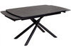 Миниатюра фото стол раскладной woodville rivoli sintered stone / black 493168 | 220svet.ru