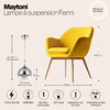 Миниатюра фото подвесной светильник maytoni fermi p140-pl-110-1-n | 220svet.ru