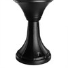 Миниатюра фото уличный светильник arte lamp monaco a1494fn-1bk | 220svet.ru