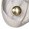Миниатюра фото настенный светодиодный светильник loft it clam 10043 white | 220svet.ru