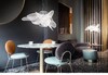 Миниатюра фото подвесной светодиодный светильник белый la belle etoile l white slamp | 220svet.ru