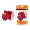 Миниатюра фото розетка 3р+ре+n tdm electric sq0602-0003 | 220svet.ru