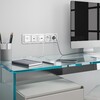 Миниатюра фото телефонная розетка rj-11 werkel встраиваемые механизмы белые w1182001 | 220svet.ru