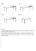 Миниатюра фото стол обеденный раскладной garda decor 83mc-1948dt wh | 220svet.ru