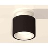 Миниатюра фото комплект накладного светильника ambrella light techno spot xs7511041 sbk/swh черный песок/белый песок (n7925, c7511, n7010) | 220svet.ru