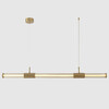 Миниатюра фото подвесной светильник crystal lux lineup sp24w led brass | 220svet.ru