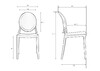 Миниатюра фото набор 2 шт стул обеденный dobrin albert lmzl-pp712-n2-13369 | 220svet.ru