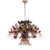 Миниатюра фото подвесная люстра lucia tucci fiori di rose 1760.12 | 220svet.ru