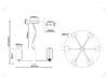 Миниатюра фото подвесной светодиодный светильник ambrella light high light lh11107 | 220svet.ru