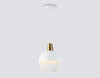 Миниатюра фото подвесной светильник ambrella light traditional loft tr8502 wh/cp | 220svet.ru
