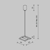 Миниатюра фото подвес для текстильной ленты maytoni accessories for system parity tra130sw-b | 220svet.ru