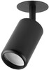 Миниатюра фото светильник встраиваемый алюминиевый эра kl106 bk под лампу mr16 gu10 черный матовый б0061623 | 220svet.ru