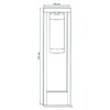 Миниатюра фото уличный светильник gauss gd019 | 220svet.ru