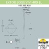 Миниатюра фото парковый фонарь fumagalli ektor 3000/midipilar/vivi 1l led-hip v50.365.a10.axh27 | 220svet.ru