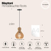Миниатюра фото подвесной светильник maytoni roots mod192pl-01w | 220svet.ru