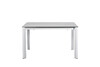 Миниатюра фото стол обеденный раскладной garda decor 83mc-1948dt wh | 220svet.ru