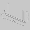Миниатюра фото линейный светильник maytoni подвесные линейные светильники ll312029 | 220svet.ru