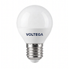 Миниатюра фото светодиодная лампа шар 5вт 4000k e27 voltega globe 5w 3224 | 220svet.ru