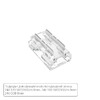 Миниатюра фото коннектор для светодиодной ленты 8мм arte lamp strip-accessories a40-08-1cct | 220svet.ru