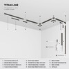 Миниатюра фото коннектор прямой elektrostandard titan line magnetic 85008/00 a069723 | 220svet.ru