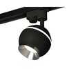 Миниатюра фото комплект трекового светильника ambrella light track system xt1102003 sbk/psl черный песок/серебро полированное (a2521, c1102, n7032) | 220svet.ru