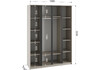 Миниатюра фото шкаф четырехстворчатый woodville кассий 160 кашемир 679651 | 220svet.ru