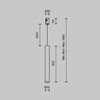 Миниатюра фото трековый магнитный светодиодный светильник maytoni focus led tr155-1-5w4k-b | 220svet.ru