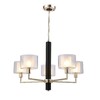 Миниатюра фото подвесная люстра crystal lux maestro sp-pl5 gold | 220svet.ru