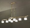 Миниатюра фото подвесная люстра mantra cuadrax 0996 | 220svet.ru