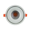 Миниатюра фото встраиваемый светодиодный светильник arte lamp apertura a3307pl-1wh | 220svet.ru