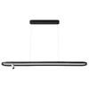 Миниатюра фото подвесной светильник crystal lux contour sp45w led black | 220svet.ru