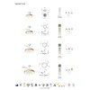 Миниатюра фото люстра-вентилятор mantra niseko fan xs 9089 | 220svet.ru