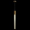 Миниатюра фото подвесной светодиодный светильник crystal lux lineup sp11w led brass | 220svet.ru