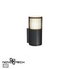 Миниатюра фото фасадный светильник novotech costas 370991 черный | 220svet.ru