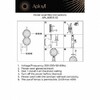 Миниатюра фото бра aployt zhizel apl.608.01.02 | 220svet.ru