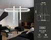 Миниатюра фото подвесная светодиодная люстра ambrella light comfort line fl5383 | 220svet.ru