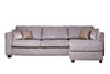 Миниатюра фото диван трехместный с канапе раскладной правый garda decor bravo | 220svet.ru