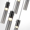 Миниатюра фото подвесная светодиодная люстра каскадная odeon light scrow 5058/25l черный | 220svet.ru