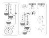 Миниатюра фото подвесной светильник ambrella light traditional loft tr8505/3 bk/cp | 220svet.ru
