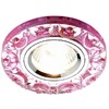 Миниатюра фото встраиваемый светильник ambrella light crystal k217 pi | 220svet.ru
