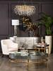 Миниатюра фото стол журнальный garda decor art-2705-cf | 220svet.ru