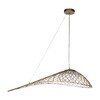 Миниатюра фото подвесной светильник loft it tressage 10127/760 gold | 220svet.ru
