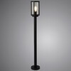 Миниатюра фото уличный светильник arte lamp toronto a1036pa-1bk | 220svet.ru