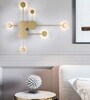 Миниатюра фото настенный светодиодный светильник inodesign geometry gold 44.9173g | 220svet.ru