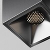 Миниатюра фото потолочный светильник maytoni alfa led c065cl-8w4k-sq-b | 220svet.ru