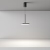Миниатюра фото подвесной светодиодный светильник maytoni plato p076pl-l12w4k-b | 220svet.ru